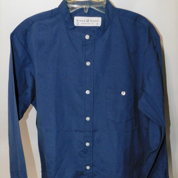 Bless D2 D.Land Mens Dress Shirt - Picture 1 of 4